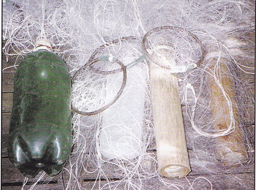 Filet de pêche traditionnel