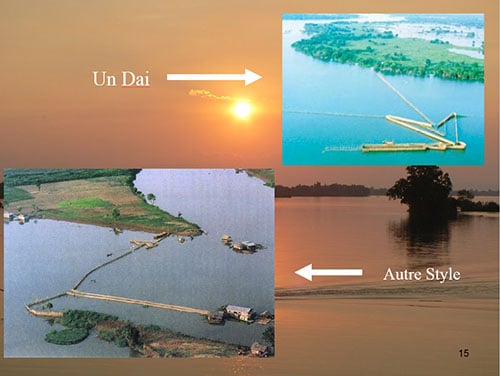 Techniques de pêche le long du mékong