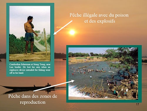 Techniques de pêche destructive