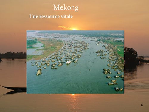 Le fleuve Mékong une ressource vitale pour ses habitants